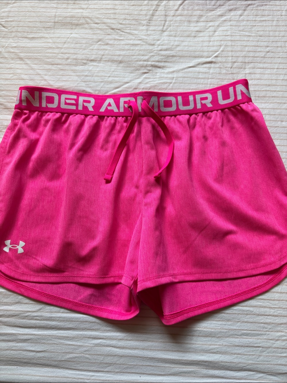 Under Armour Hot Pink Women's Athletic Shorts